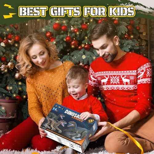 Rcfunkid Dinosaur Toys for Kids, 2.4GHz Remote Control Dinosaur with Walking, Realistic Sounds, Demo Mode, Rechargeable Jurassic Toys for 3-5, 5-7, 8-12, Birthdays, Parties, Christ thumbnail 9