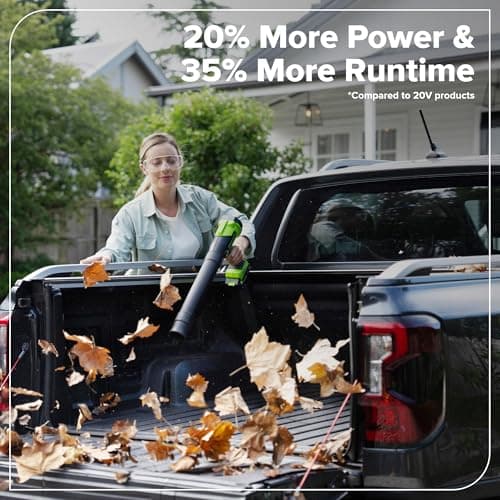 Greenworks 24V 12 in String Trimmer & 270 CFM Blower Combo, 2.0 Ah Battery thumbnail 5
