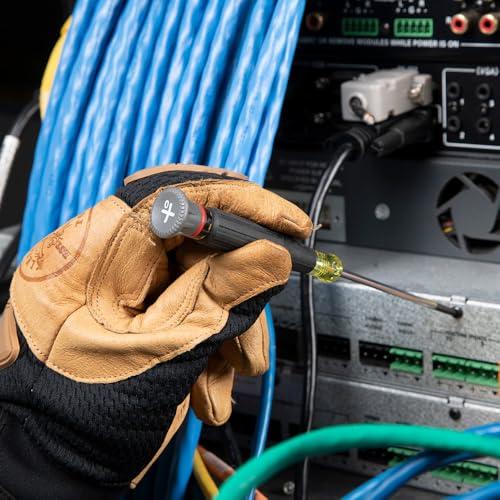 Klein Tools 85808 8-Piece Screwdriver Set, Made in USA, Precision Machined Tips, (4) Phillips, (3) Slotted, Magnetizer / Demagnetize thumbnail 10