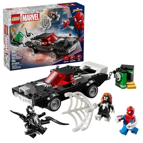 Set de construcción LEGO Marvel Spider-Man vs. Venom Muscle Car