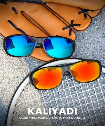 Lentes de Sol Polarizados KALIYADI para Hombre: Deportes y Protección UV400