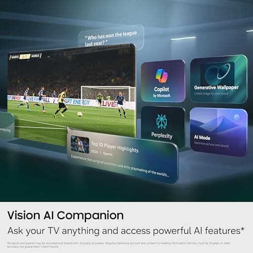 Miniatura de Smart TV Samsung 50" Mini LED M70H (Modelo 2026) con Procesador 4K y 120Hz 11