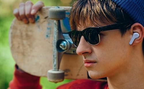 Miniatura de Audífonos JBL Vibe Beam True Wireless (Blancos) - Deep Bass, IP54 y 32 Horas de Batería 8