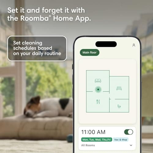 iRobot Roomba Plus 415X Combo Robot Vacuum & Mop + AutoWash Dock, Self‑Cleaning & Heated Dry, Auto‑Empty up to 90 Days, 140x Power-Lifting Suction, 2X Deeper Mopping, Ideal for Hom thumbnail 7