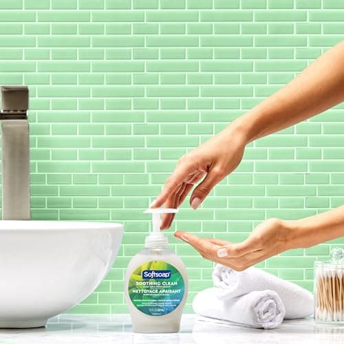 Jabón Líquido Softsoap Humectante Aloe Vera Calmante - Pack de 6 x 7.5 fl oz