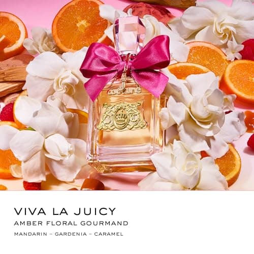 Juicy Couture Viva La Juicy Eau De Parfum, Women's Perfume with Notes of Mandarin, Gardenia & Caramel, Gift for Her, Floral & Sweet, EDP Spray thumbnail 3