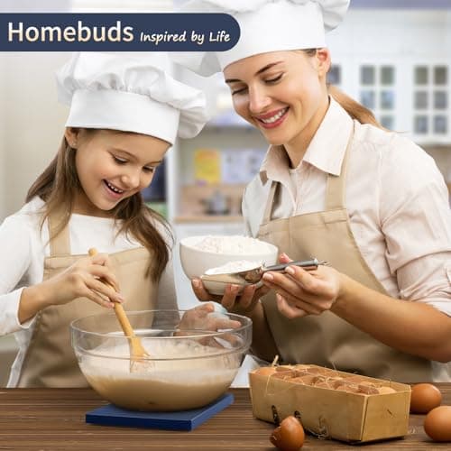 Miniatura de Báscula Digital Homebuds 22lb/10kg para Cocina, Precisión 0.1oz 7
