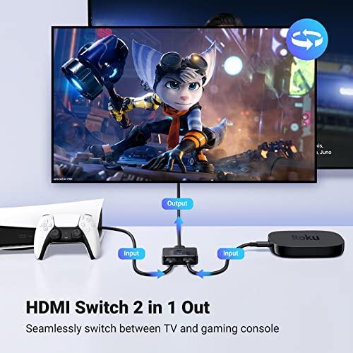 Miniatura de Switch HDMI UGREEN 4K@60Hz Bidireccional (2x1) para PS5, Xbox y Más 2