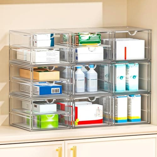 Miniatura de Organizador Acrílico caktraie con 22 Cajones (4 Paquetes) 8
