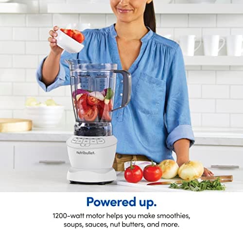 Licuadora nutribullet Combo 1200W – Blanco Mate