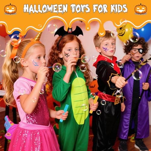 Set de 30 Mini Burbujeros de Halloween para Fiestas