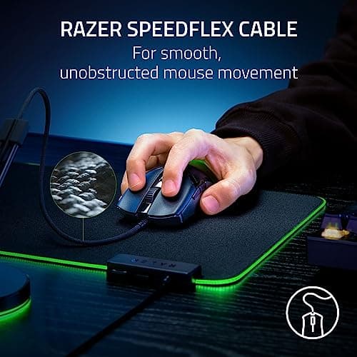 Miniatura de Mouse Gamer Razer Cobra Alámbrico, Switches Ópticos Gen-3, 58g, Negro 6