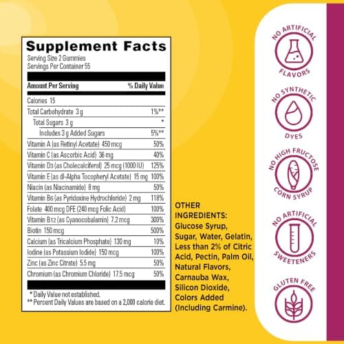 Multivitamínico Nature Made para Mujeres, 70 Gomitas