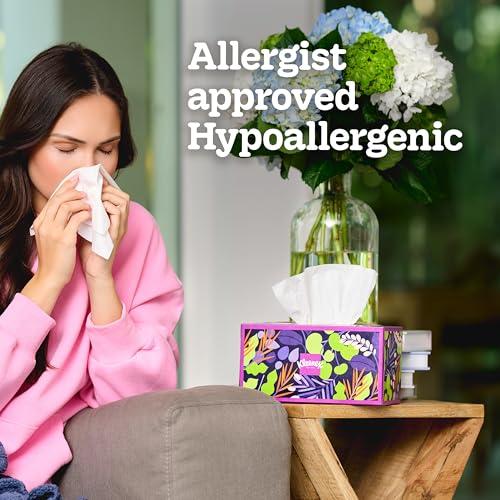 Kleenex Ultra Soft Facial Tissues, 3 Flat Boxes, 120 Tissues per Box, 3-Ply (360 Total), Packaging May Vary thumbnail 4