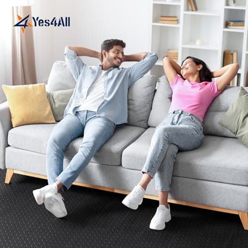 Yes4All EVA Interlocking Mats, Puzzle Floor Tiles, Foam Floor Padding with Border for Furniture, Home Space, Living Room, Garage 24 SQFT thumbnail 6