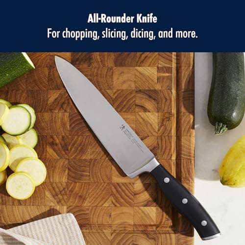 Henckels Forged Accent 8-inch Chef's Knife, Black thumbnail 5