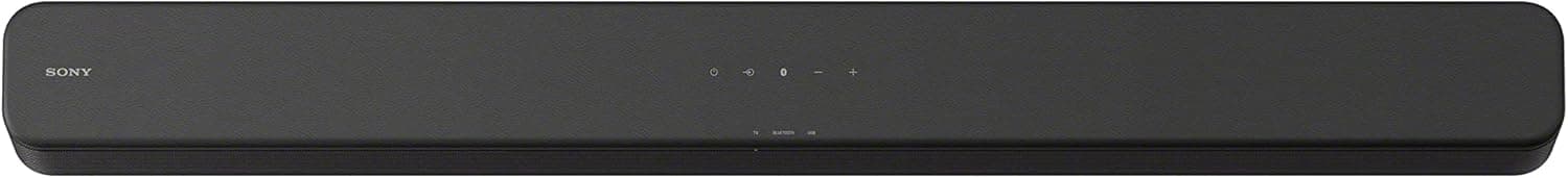Sony S100F 2.0ch Soundbar with Bass Reflex Speaker, Integrated Tweeter and Bluetooth, (HTS100F)