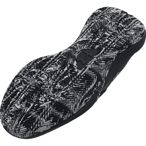 Under Armour Unisex Lockdown 7, (003) Black/Black/Metallic Silver, 8, US thumbnail 3