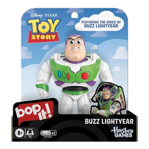 Hasbro Gaming Bop It! Edición Buzz Lightyear de Disney Pixar | Juego Oficial para Niños 8+