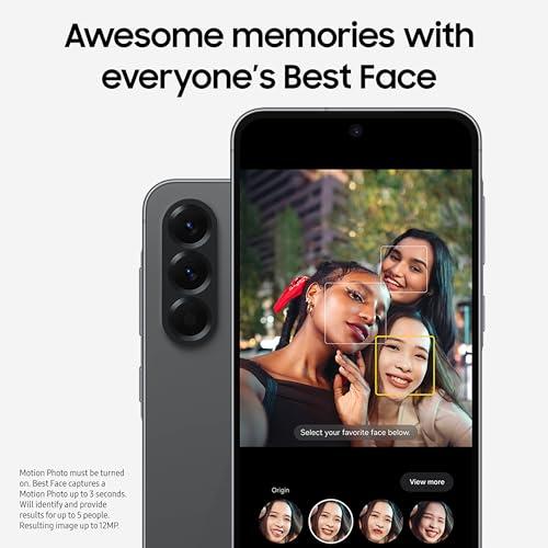 Samsung Galaxy A56 5G Cell Phone, 128GB AI Smartphone, Unlocked Android, AI Photo Edits, Large Screen, Long Battery Life, 2025, US 1 Yr Manufacturer Warranty, Awesome Graphite thumbnail 5