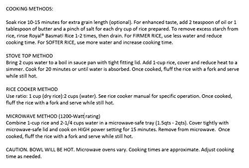 Authentic Royal Basmati White Rice, 15 lbs (Pack of 2) thumbnail 11