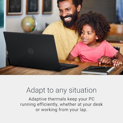 Dell 15 Laptop DC15255-15.6-inch FHD 120Hz Display, AMD Ryzen 5-7520U, 8GB LPDDR5 RAM, 512GB SSD, Radeon 610M Graphics, Windows 11 Home, Onsite Service - Carbon Black thumbnail 5