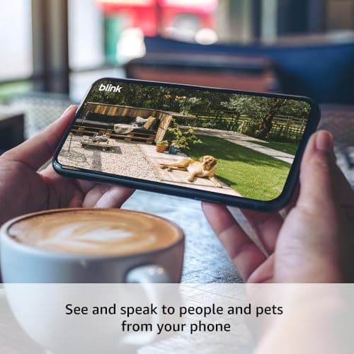 Blink Outdoor 4 – Wireless smart security camera, two-year battery life, 1080p HD day and infrared night live view, two-way talk. Sync Module Core included – 5 camera system thumbnail 4