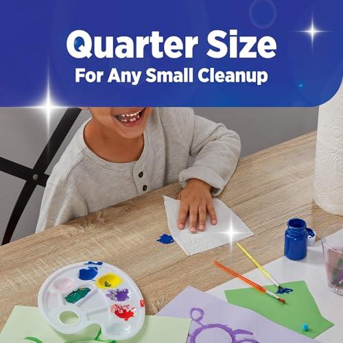 Sparkle Tear-A-Square Paper Towels, 12 Double Rolls - Strong 2-Ply Towels for Kitchen Cleanup and Everyday Messes thumbnail 7