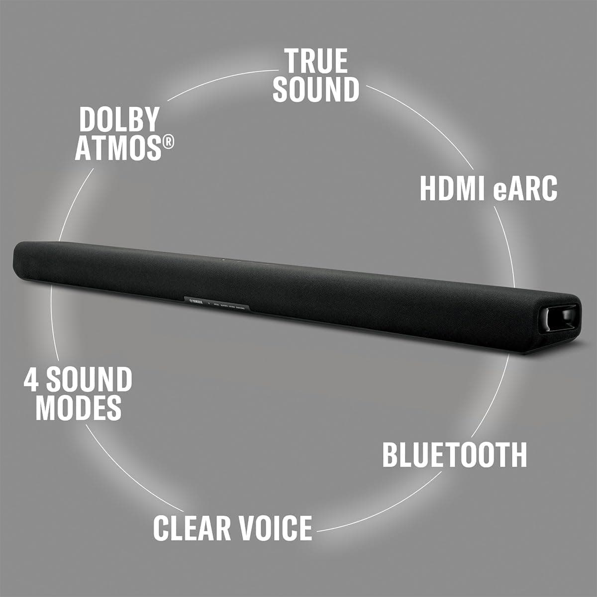 Miniatura de Yamaha SR-B30A Dolby Atmos Sound Bar with Built-in Subwoofers (Black) 5