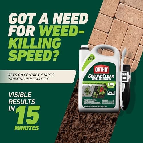 Ortho GroundClear Weed & Grass Killer with Comfort Wand, 1 gal. thumbnail 6