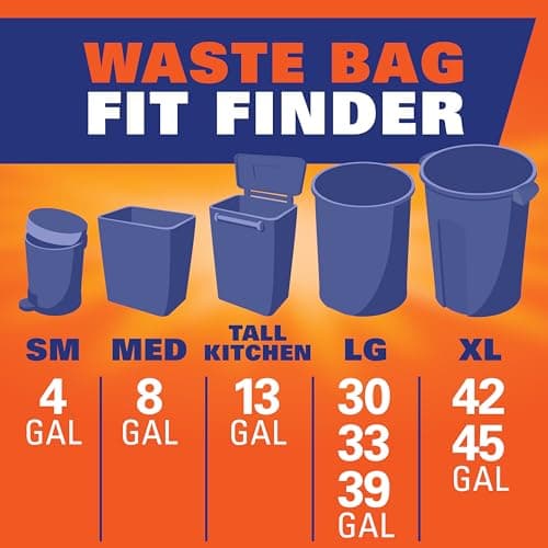 Hefty Ultra Strong 30 Gallon Trash Bags, Large Trash Bags 30 Gallon Size, Multipurpose, Break Resistant Drawstring Closure, Resists Leaks, Punctures, and Tears, Black, Fabuloso Sce thumbnail 9