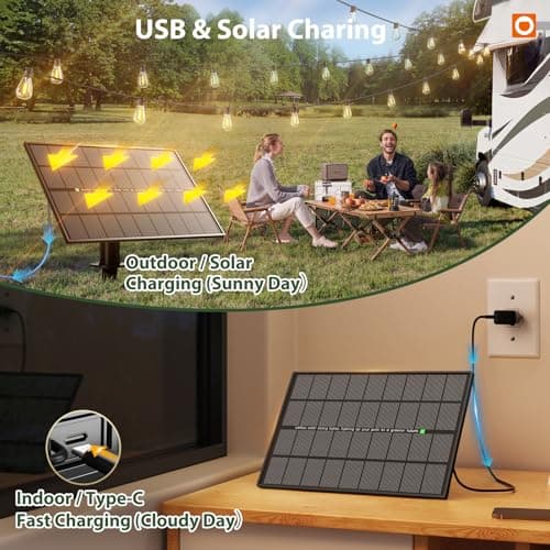 Miniatura de Guirnalda Solar de Luces addlon de 198 pies para Exterior, Impermeable, ¡Dura Más de 20 Horas! 4