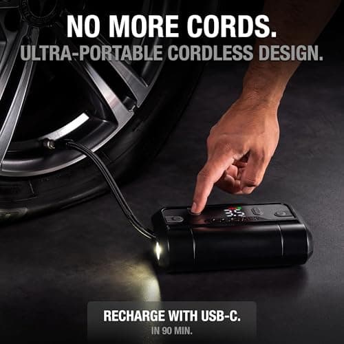 NOCO Air AL5 17 LPM 12V Cordless Tire Inflator & Portable Air Compressor thumbnail 3