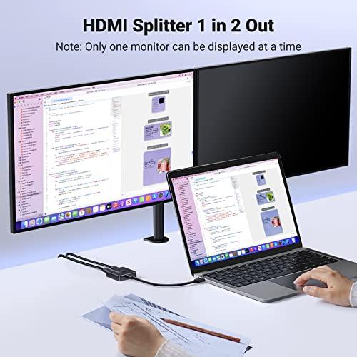 Miniatura de Switch HDMI UGREEN 4K@60Hz Bidireccional (2x1) para PS5, Xbox y Más 3