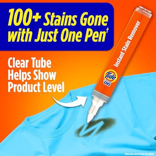 Tide Stain Remover for Clothes, To Go Pen, Instant Spot Remover for Clothes, Travel & Pocket Size, 1 Count thumbnail 2