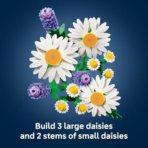 Miniatura de LEGO Botanicals Margaritas 11508 3