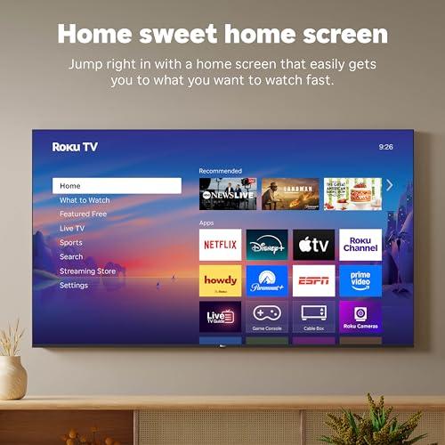 Roku Smart TV 2025 – 55-Inch Select Series, 4K HDR TV – Roku TV with Enhanced Voice Remote – Flat Screen LED Television with Wi-Fi for Streaming Live Local News, Sports, Family Ent thumbnail 8