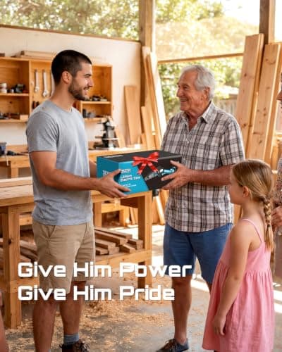 Miniatura de Motosierra Mini Seesii de 6 Pulgadas Inalámbrica Eléctrica con 2 Baterías – Perfecta para Podar y Cortar Madera, ¡Gran Regalo para Hombres! 2