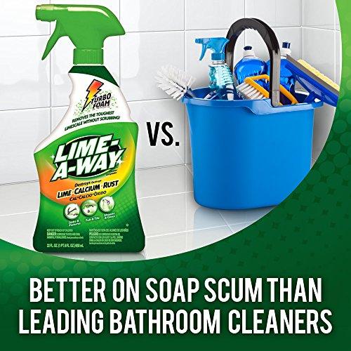 Lime-A-Way - 0-51700-87103-2 Bathroom Cleaner, Removes Lime Calcium Rust, 22 Fl Oz (Pack of 6) Packaging May Vary thumbnail 3