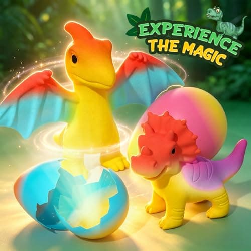 Dinosaur Hatching Surprise Eggs - 6 Pack Dinosaur Toys for Kids 3-5 5-7 6-8 thumbnail 5