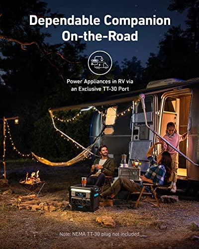 Anker SOLIX F2000 Portable Power Station, PowerHouse 767, 2400W Solar Generator, GaNPrime Battery Generators for Home Use, LiFePO4 Power Station for Outdoor Camping, and RVs (Solar thumbnail 5