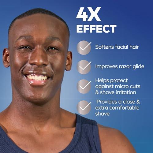 NIVEA MEN Gel para Afeitar Máxima Hidratación con Aloe Vera y Provitamina B5 (Paquete de 3)