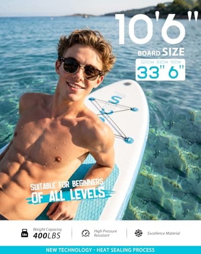Oferta: Tabla Paddle Surf Inflable FunWater SUP 10'6"x33"x6"