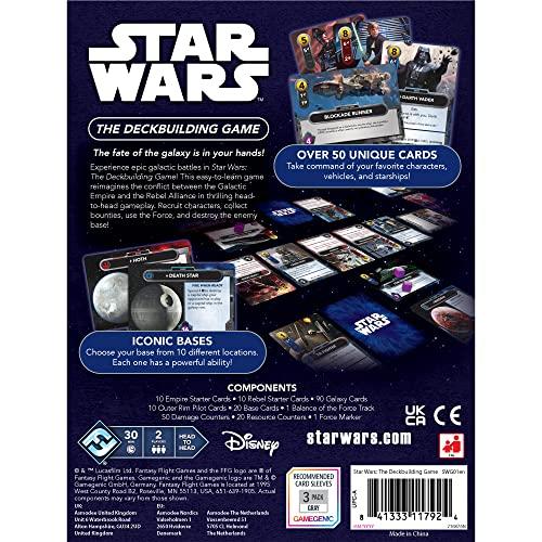 Fantasy Flight Games Star Wars The DeckBuilding Game | Strategy Card Game | Head-to-Head Tactical Battle Game for Adults & Kids | Ages 12+ | 2 Players | Average Playtime 30 Minutes