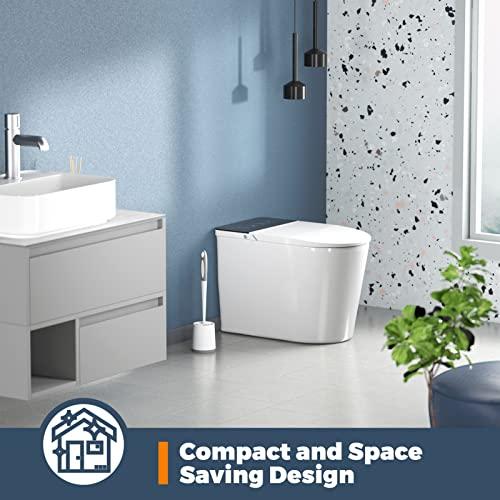 Juego de 3 Cepillos Holaloha para Baño con Soportes y Mini Cepillos