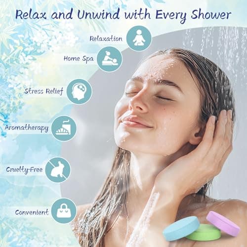 HFHO Shower Steamers Aromatherapy 8 Pack Natural Essential Oils Home Spa thumbnail 4