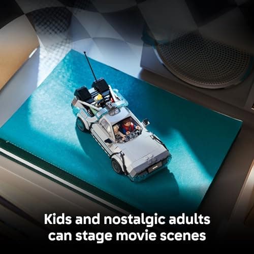 LEGO Speed Champions Time Machine from Back to the Future 77256 thumbnail 3