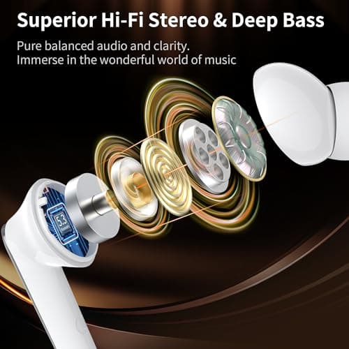 Miniatura de Audífonos Inalámbricos Monster N-Lite 203 AirLinks Plata: Bluetooth 5.3, HiFi, 30H, IPX6 3