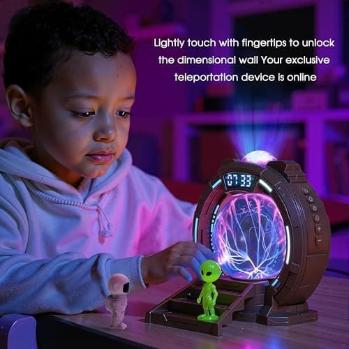 L LOHAS LED Galaxy Projector Night Light, Space Portal Night Light