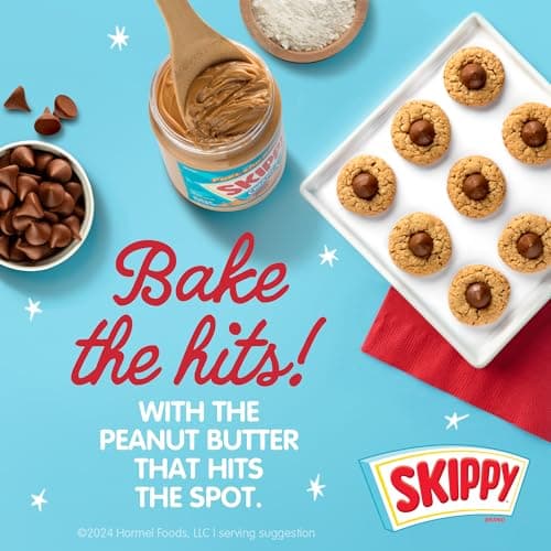 (S&S) SKIPPY Creamy Peanut Butter, Plant Based Protein, 16.3oz x8 thumbnail 7